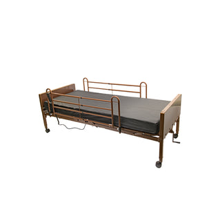 Proactive Altara Semi-Electric Bed, Spring Deck w/ Half Rails PMSEBHR - QG Med