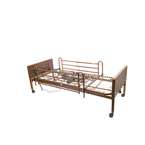 Proactive Altara Semi-Electric Bed, Spring Deck w/ Half Rails PMSEBHR - QG Med