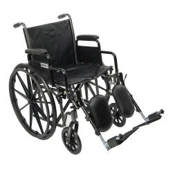 Proactive Chariot II 16" K2 Wheelchair w/ Removable Desk Arms w/ Elevating Leg Rests  WCK216DAELR - QG Med