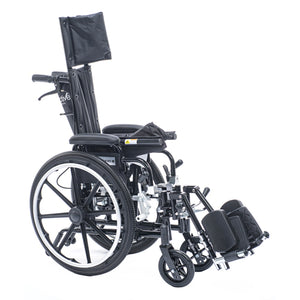 Proactive Chariot IV XTC-RC 12" K4 Reclining w/ Flip-Back Desk Arms ELR /250lb Wt-Cap. w/ Nylon Seat w/ Anti-Tips WCK4XRC12DAELR - QG Med