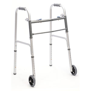 Proactive Walker Adult With Wheels Steel 350lb Capacity - 4ea/cs PM1052 - QG Med