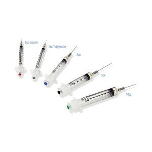 Safety Syringe 5 mL 20G X 1" Vanishpoint 100/Box