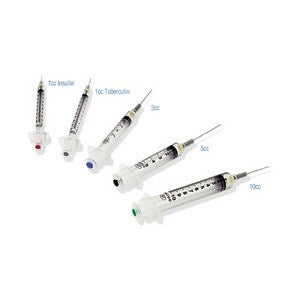 Safety Syringe 10 mL 25G X 1 1/2" Vanishpoint 100/Box