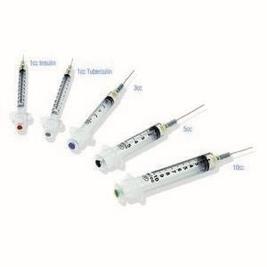 Insulin Syringe 1/2 mL 30G X 1/2" Vanish Point Retract Needle BX/100