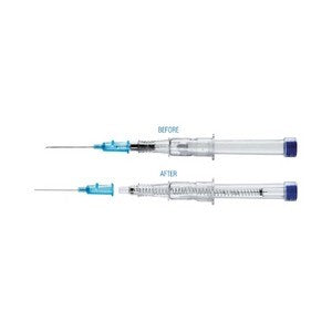 IV Catheter 24G X 3/4" Safety Vanishpoint (Radiopaque Pur) 50/BX