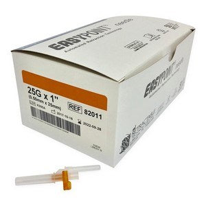 Retractable Safety Needle 25G X 1" Easypoint 50/BX