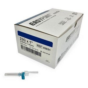 Retractable Safety Needle 23G X 1" Easypoint 50/BX