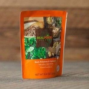 Real Food Blends Beef Meal Beef Potatoes Spinach Blenderized Meal 12/CS