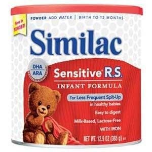 Similac For Spit-Up Powder 12 Oz 6/CS