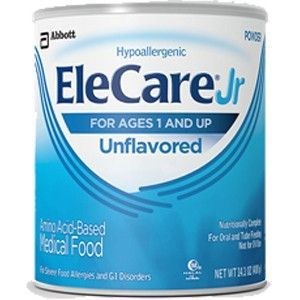 Elecare Jr Unflavored Powder 14.1 oz Can 6/Case