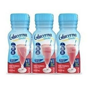 Glucerna Shake Strawberries And Cream 8Oz Bottle 24/CS