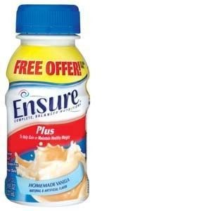 Ensure Plus Chocolate Therapeutic Nutrition 8 oz Bottle 24/CS Institu