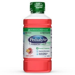 Pedialyte Advanced Care Cherry 1.1 Qt Bottle CS/8