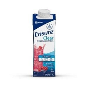 Ensure Clear 8 oz Ctn Mixed Berry 24/CS