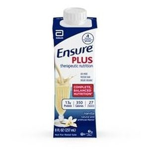 Ensure Plus 8 oz Ctn Vanilla 24/CS