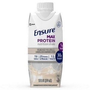 Ensure Max Protein Vanilla 330mL Tetra 12Ct