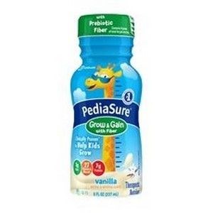 Pediasure With Fiber Vanilla 8Oz 24/CS Bottle Institutional