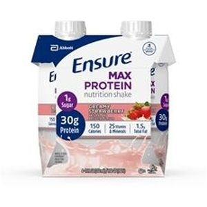 Ensure Max Protein Rtd Creamy Strawberry 11 oz 12/CS