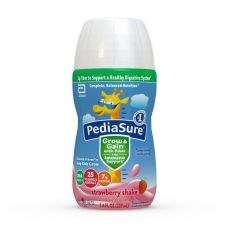 Pediasure Fiber Strawberry 220 ml Bottle 6 - 4 Packs 24/CS