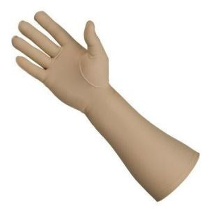 Edema Glove Forearm Length Full Finger Left