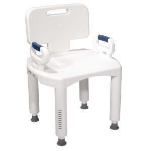 Shower Chair With Back And Arms