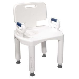 Shower Chair With Back And Arms