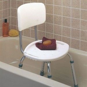 Bath And Shower Seat w/ Back Bath And Shower Seat w/ Back