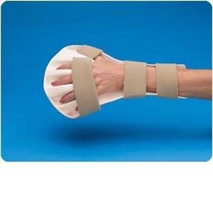 Anti-Spasticity Ball Splint Left, Medium, 3 1/2" -4 1/2"