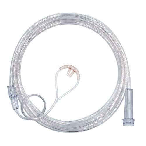 Etco2 Nasal Sampling Cannula With O2 Delivery Micro Flow Delivery Salter-Style Pediatric Curved Prong / Nonflared Tip Cannula, Nasal Premie 7' 3Channel Safety (50/CS) Saltlb