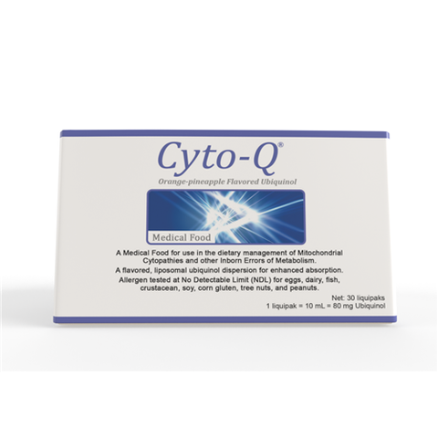 Cyto-Q Orange Pineapple Flavored Liposomal Ubiquinol 10 mL Liquipak 30/BX