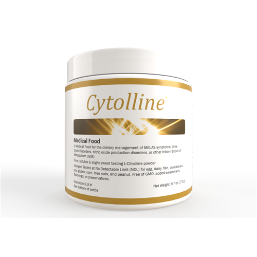 Cytolline Unflavored Pure and Soluble L-Citrulline Powder 275 Gram