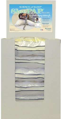 SleePAP CPAP Pillow In Display Includes 6 Pillows For Comfort