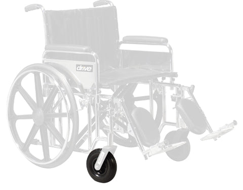 Optional Caster for Hemi-Chair Front 6 Inch Wheel