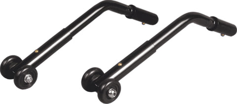 Anti Tippers for Viper Etc Wheelchair Pair Black