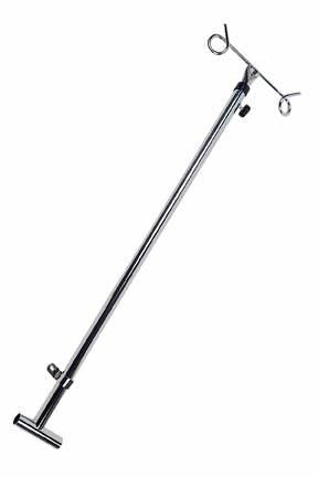 IV Pole for Wheelchair Telescoping Adjustable Height