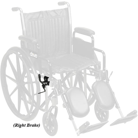 Right Brake Assembly for Silver Sport Wheelchair Parts