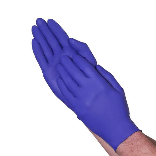 VGuard Nitrile Chemo Exam Glove 5 mil Blue Small 100/BX