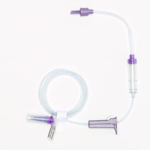 Gravity Feeding Set With Safety Screw Connector W Enfit