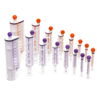 1mL Sterile Purple Oral Syringe 240/Case