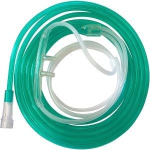 Nasal Cannula High Flow 7Ft 24/Case Adult Curved Prong Nonflared Tip