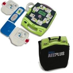 Zoll Aed Plus Package Includes Pads, Batteries, Carry Case